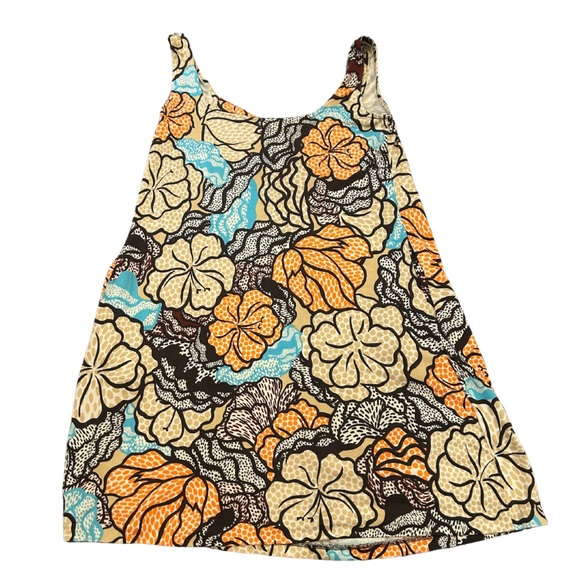 Diane Von Furstenberg Silk Sleeveless Floral Mini Dress | Size 2 - Picture 3 of 7